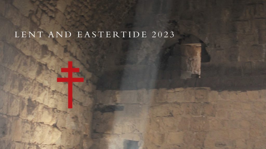 LENT AND EASTERTIDE PROGRAMME 2023